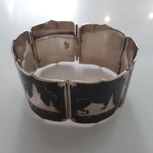 Vintage Siam Silver Bracelet